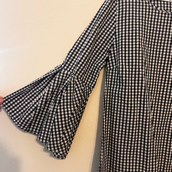 Jane and Delancey Checkered Top, size Medium - Picture 3 of 6